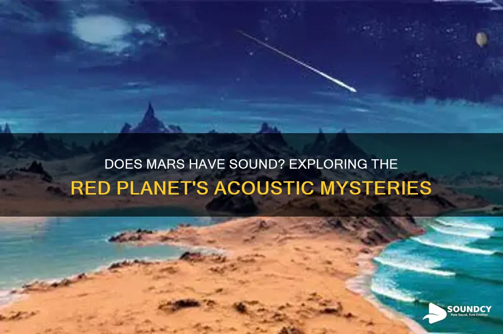 is there sound on mars