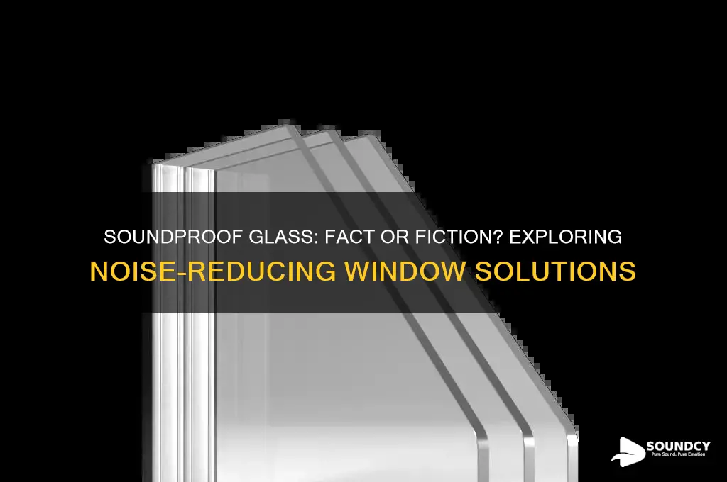 is there sound proof glass