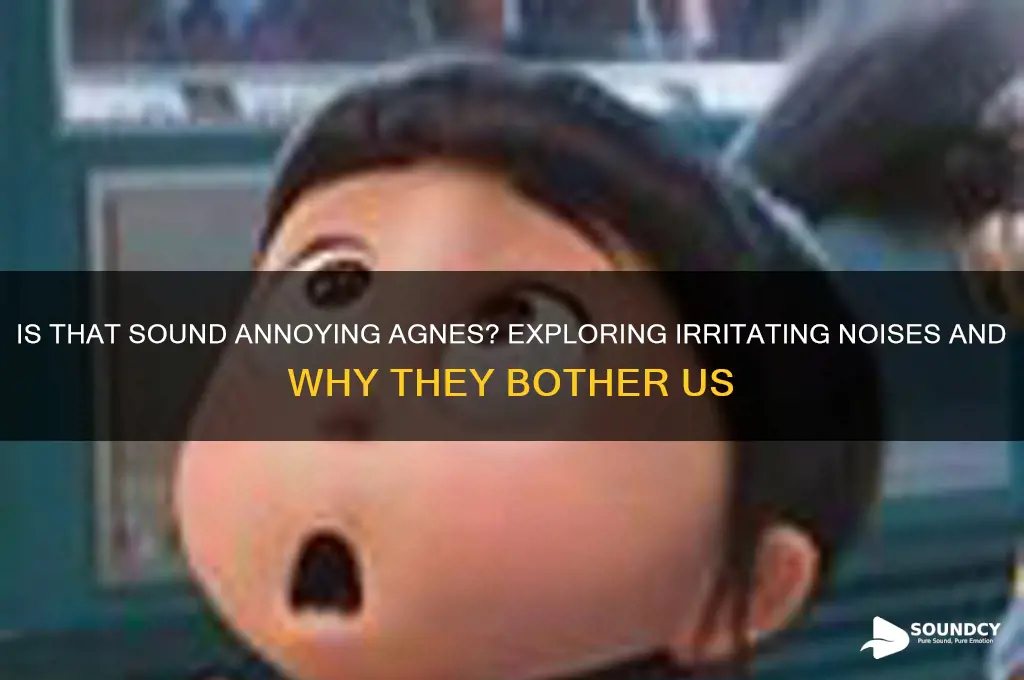 is this sound annoying agnes