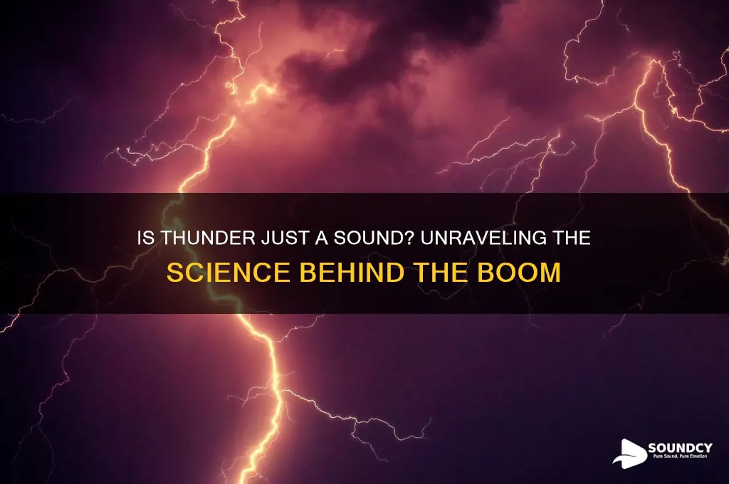 is thunder just a sound