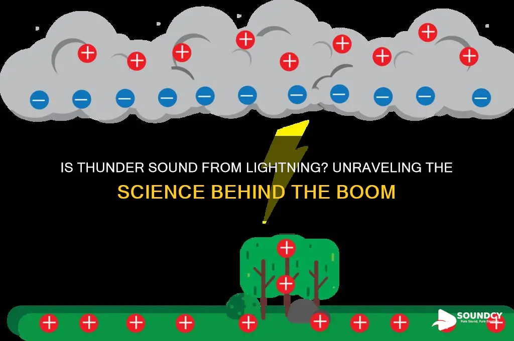 is thunder sound from lightning