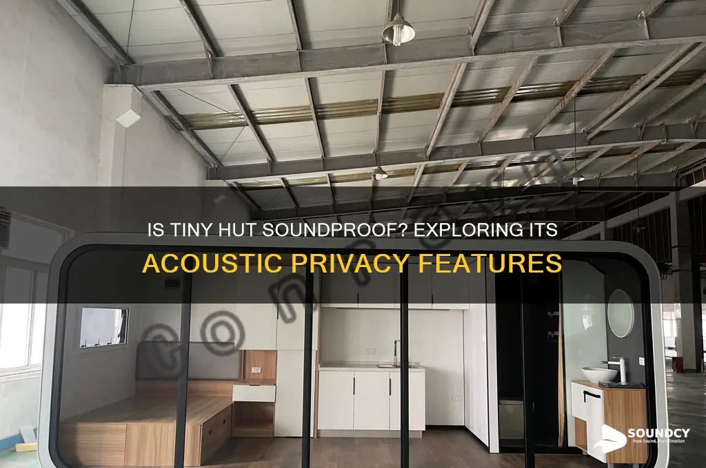 is tiny hut sound proof