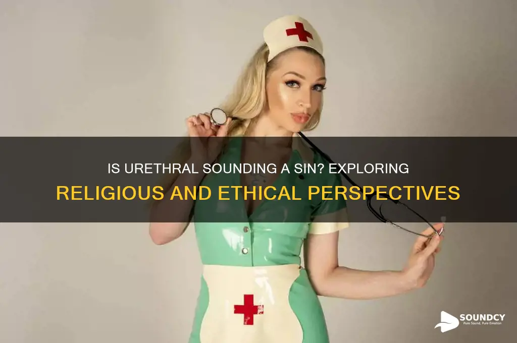 is urethral sounding a sin
