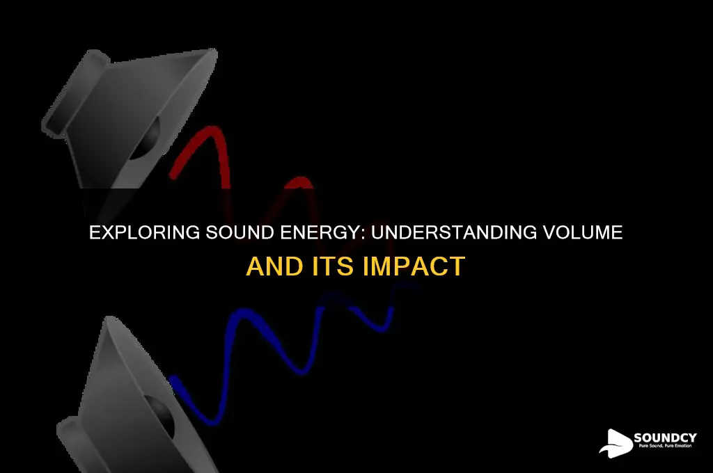is volume the amount of energy a sound has