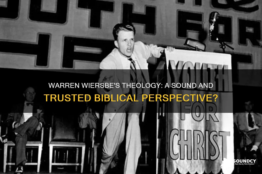 is warren wiersbe theologically sound