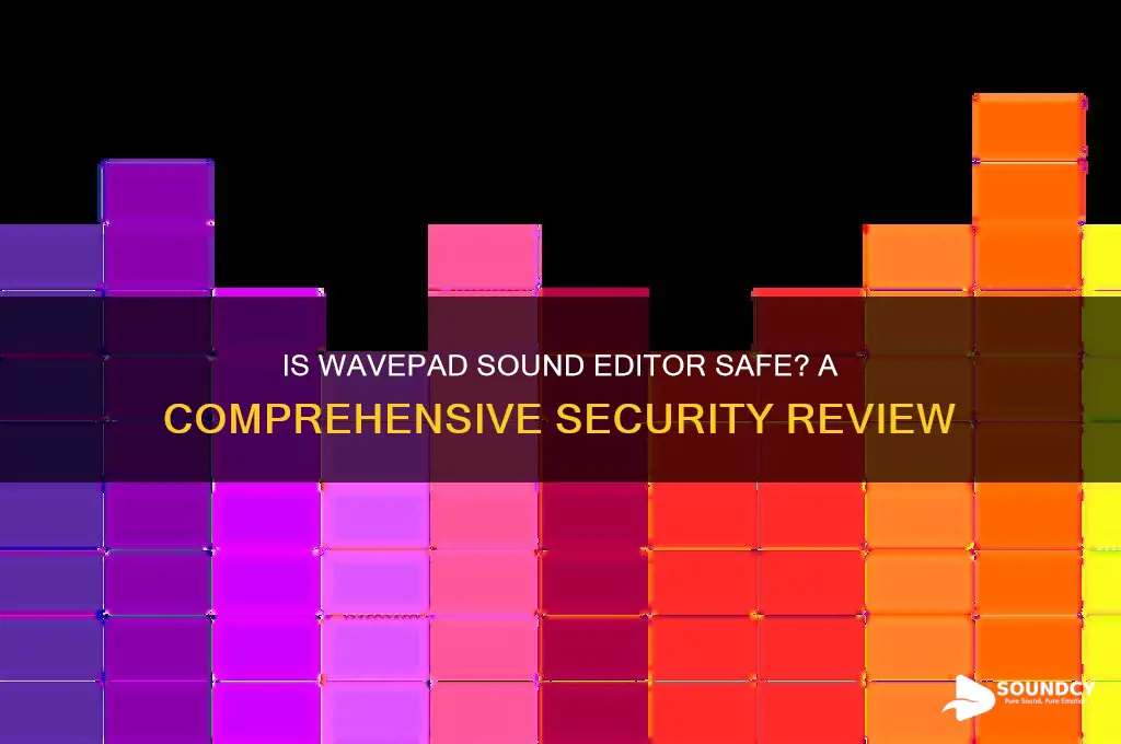 is wavepad sound editor safe