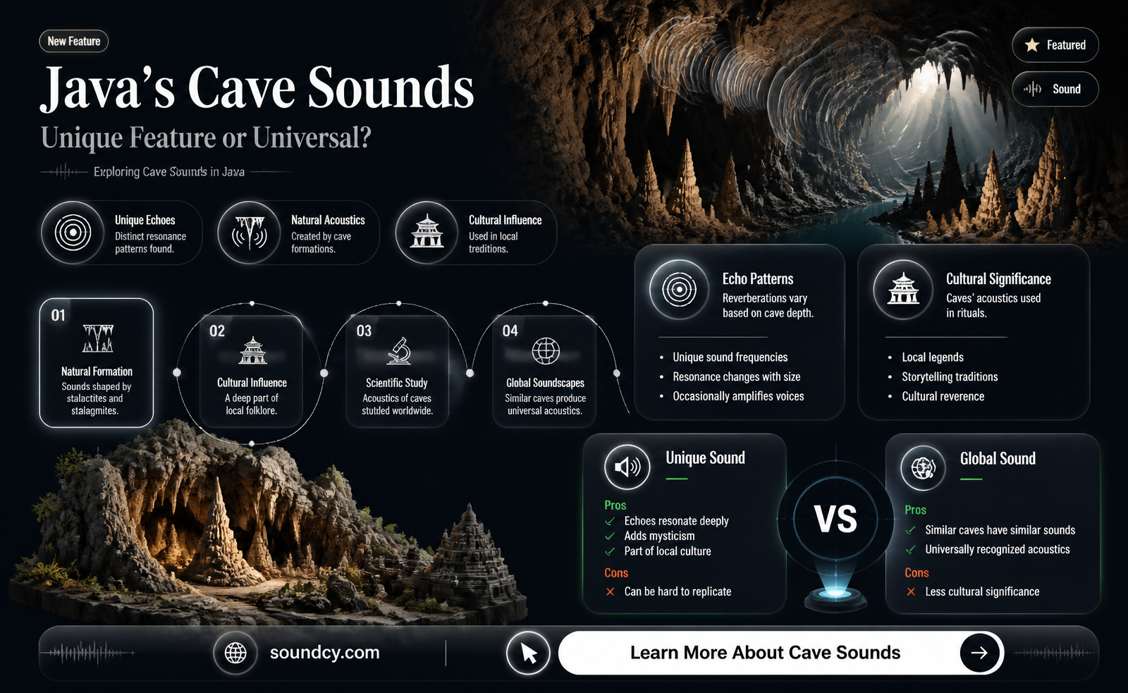 are cave sounds only in java