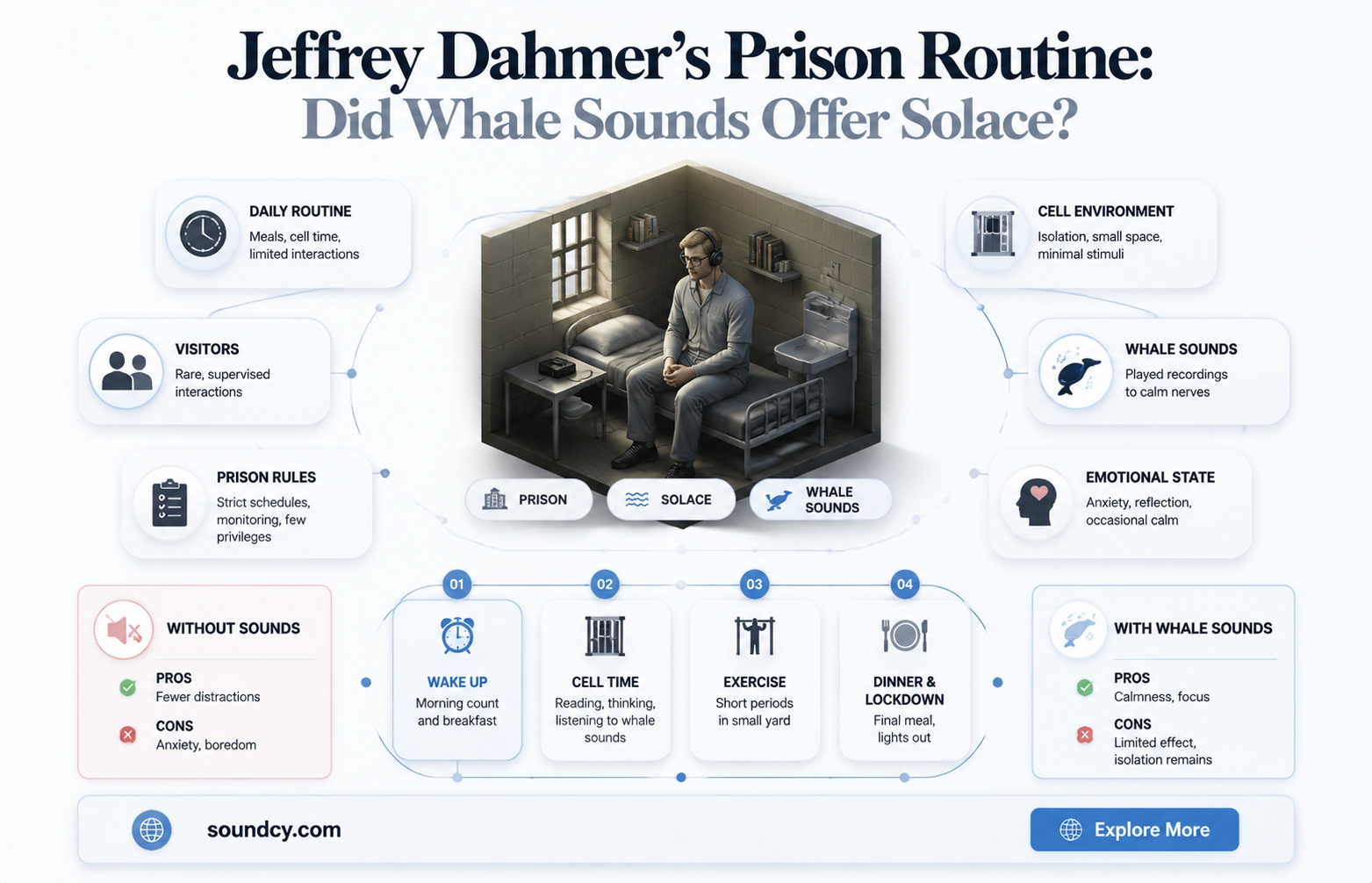did jeffrey dahmer listen to whale sounds in prison
