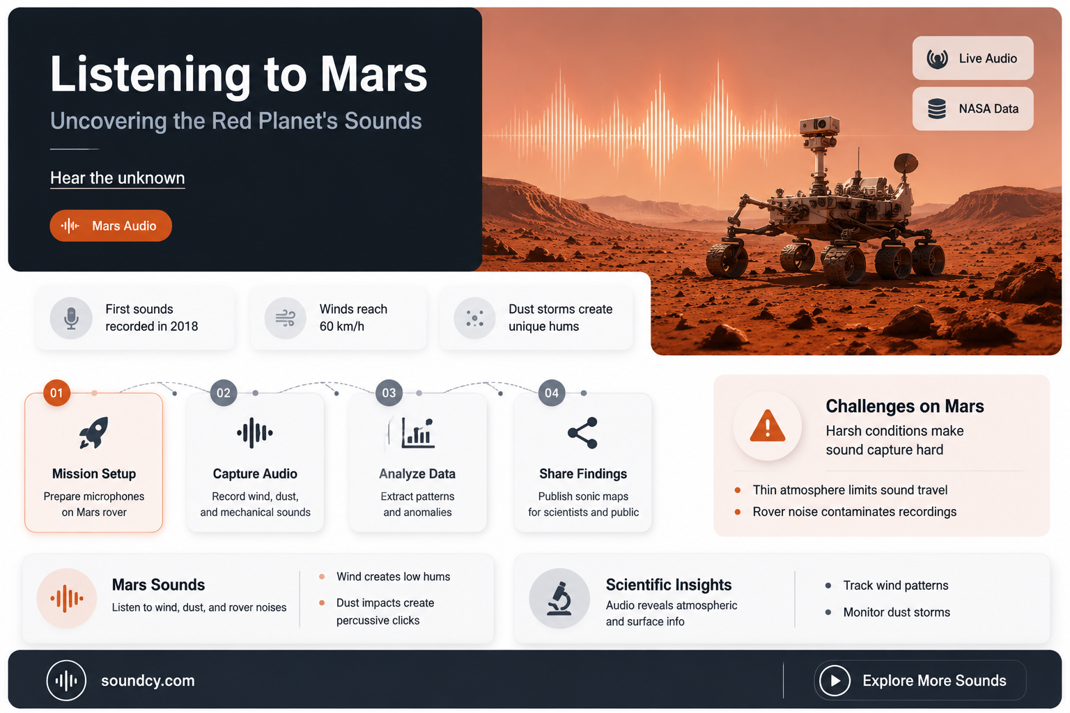 are there sounds on mars
