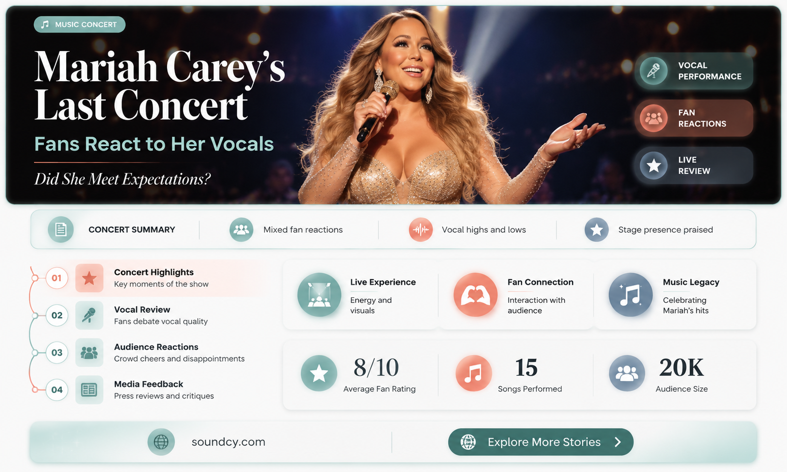 did mariah carey sound bad at her last concert