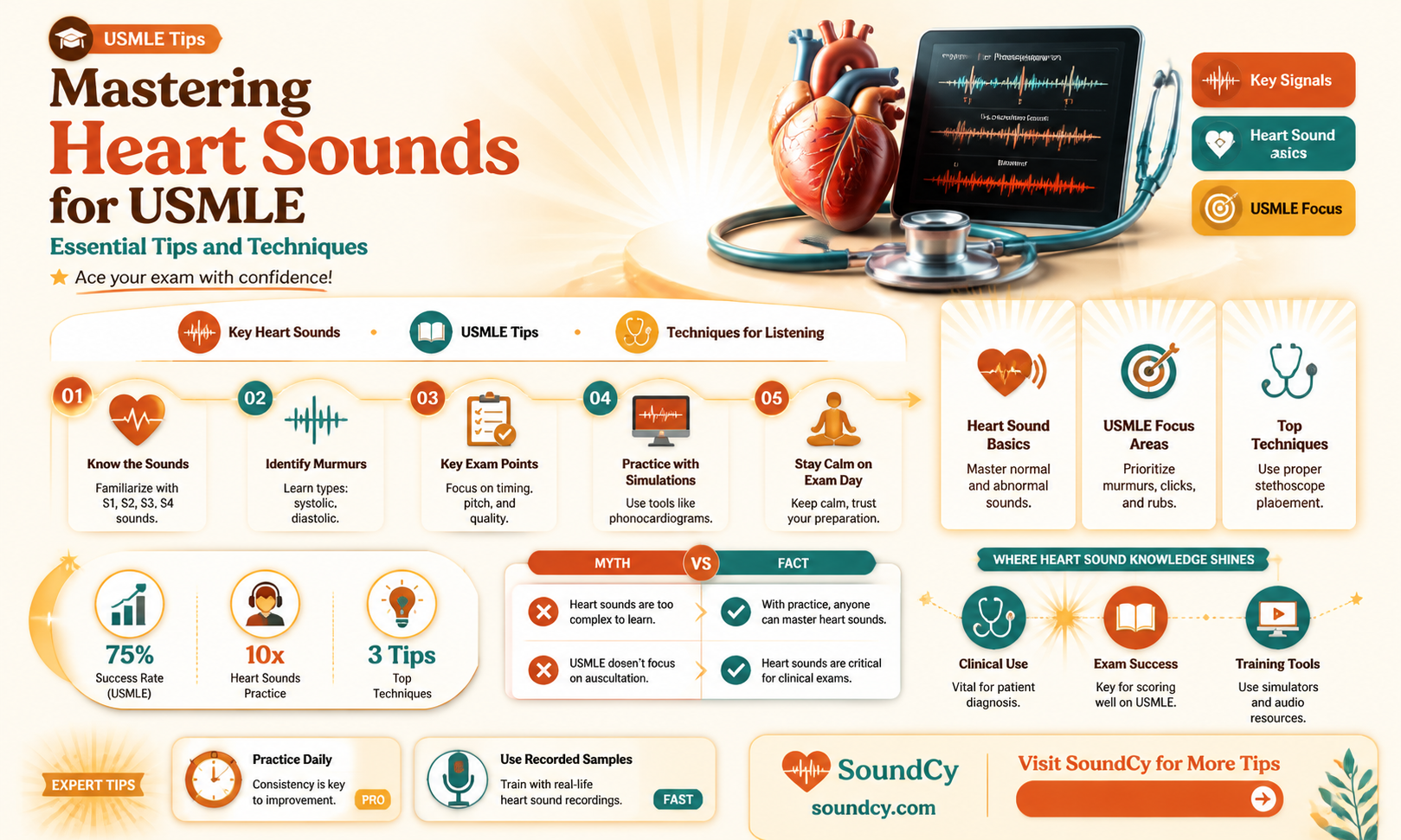 are heart sounds on usmle