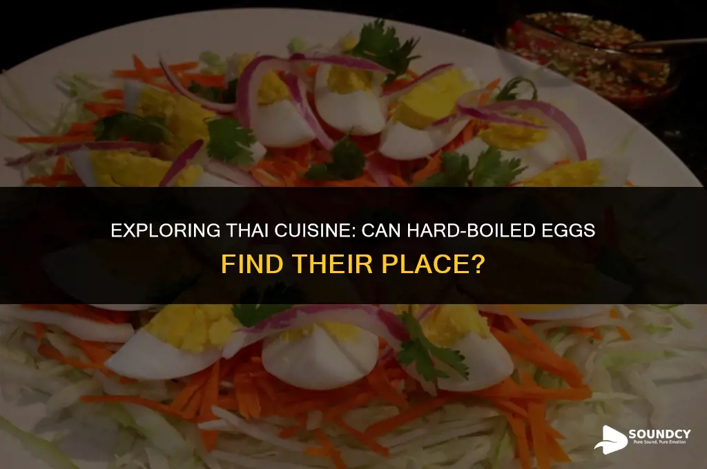 may i have hard boiled eggs in thai sound