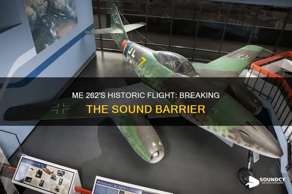 me 262 breaking sound barrier
