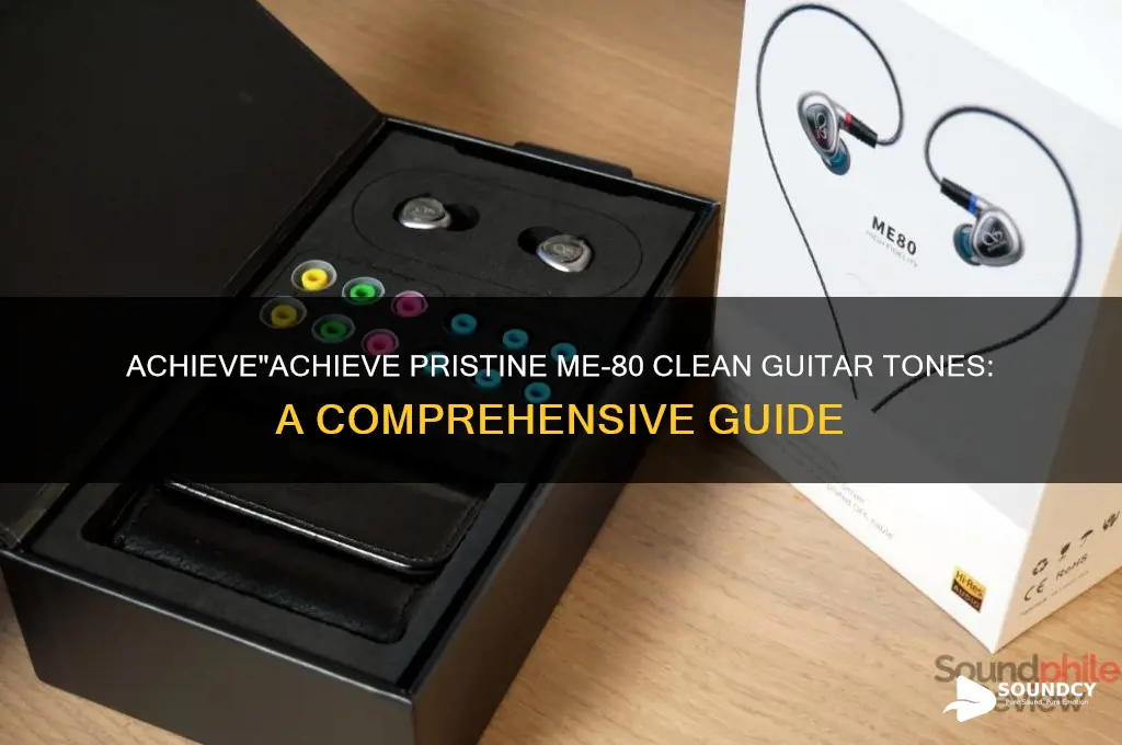 me-80 clean guitar sound