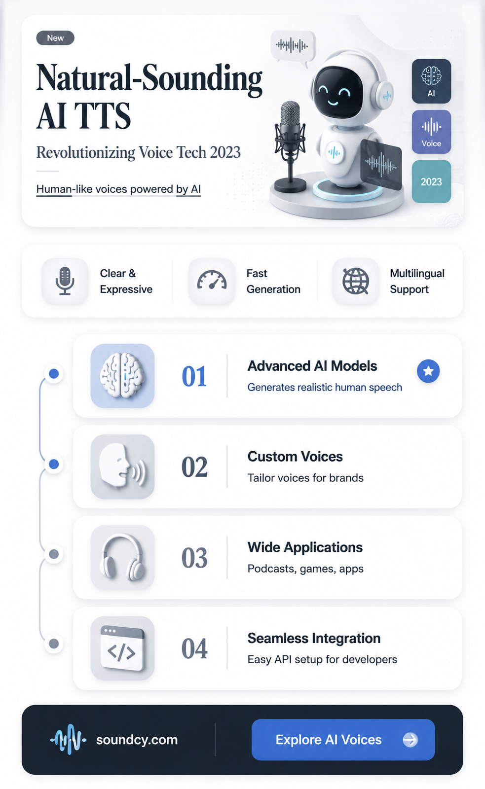 are there any natural sounding ai text to speech