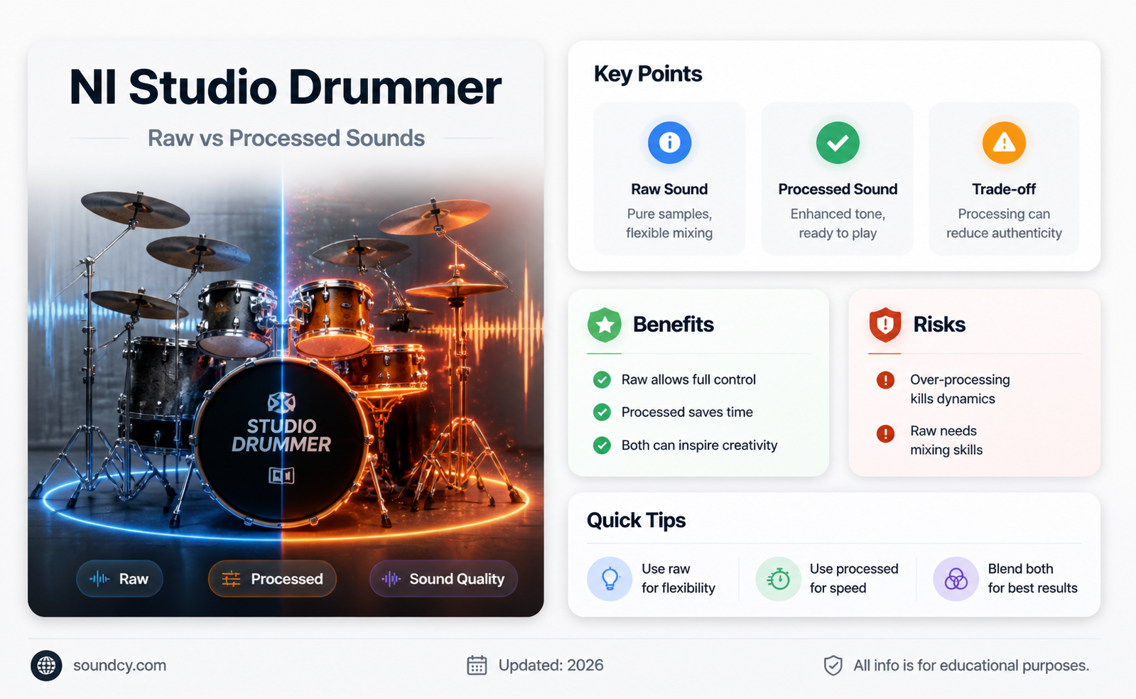 are ni studio drummer