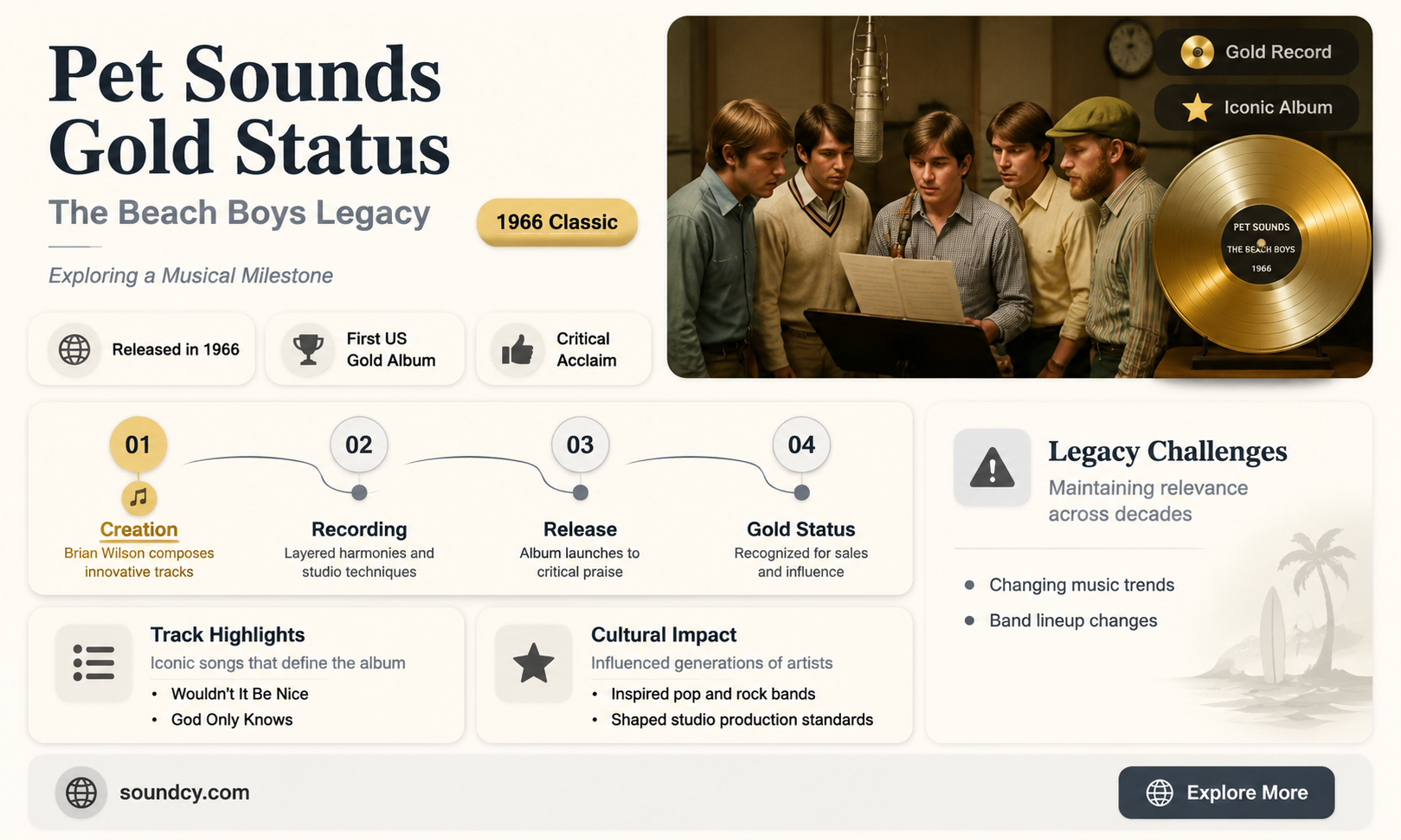 did pet sounds go gold