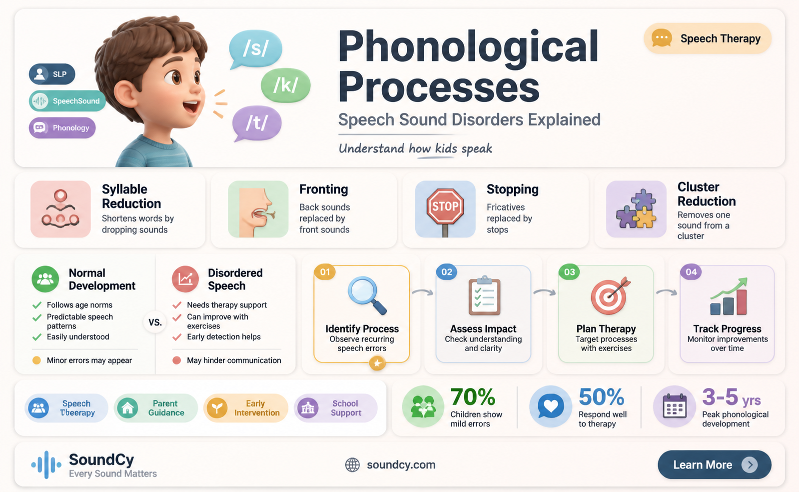 are phonological processes speech sound disorders