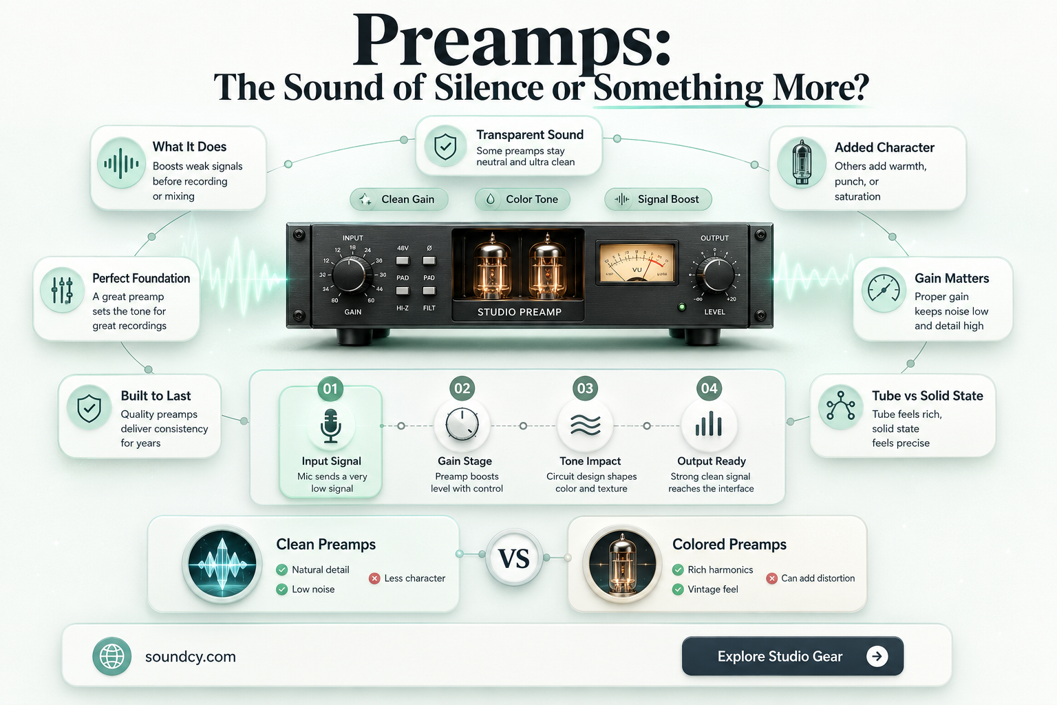 do all preamps sound the same