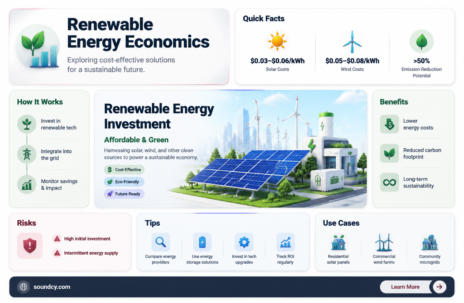are renewable energies economcially sound