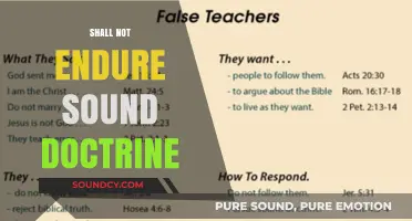 Rejecting Sound Doctrine: The Consequences of Spiritual Compromise