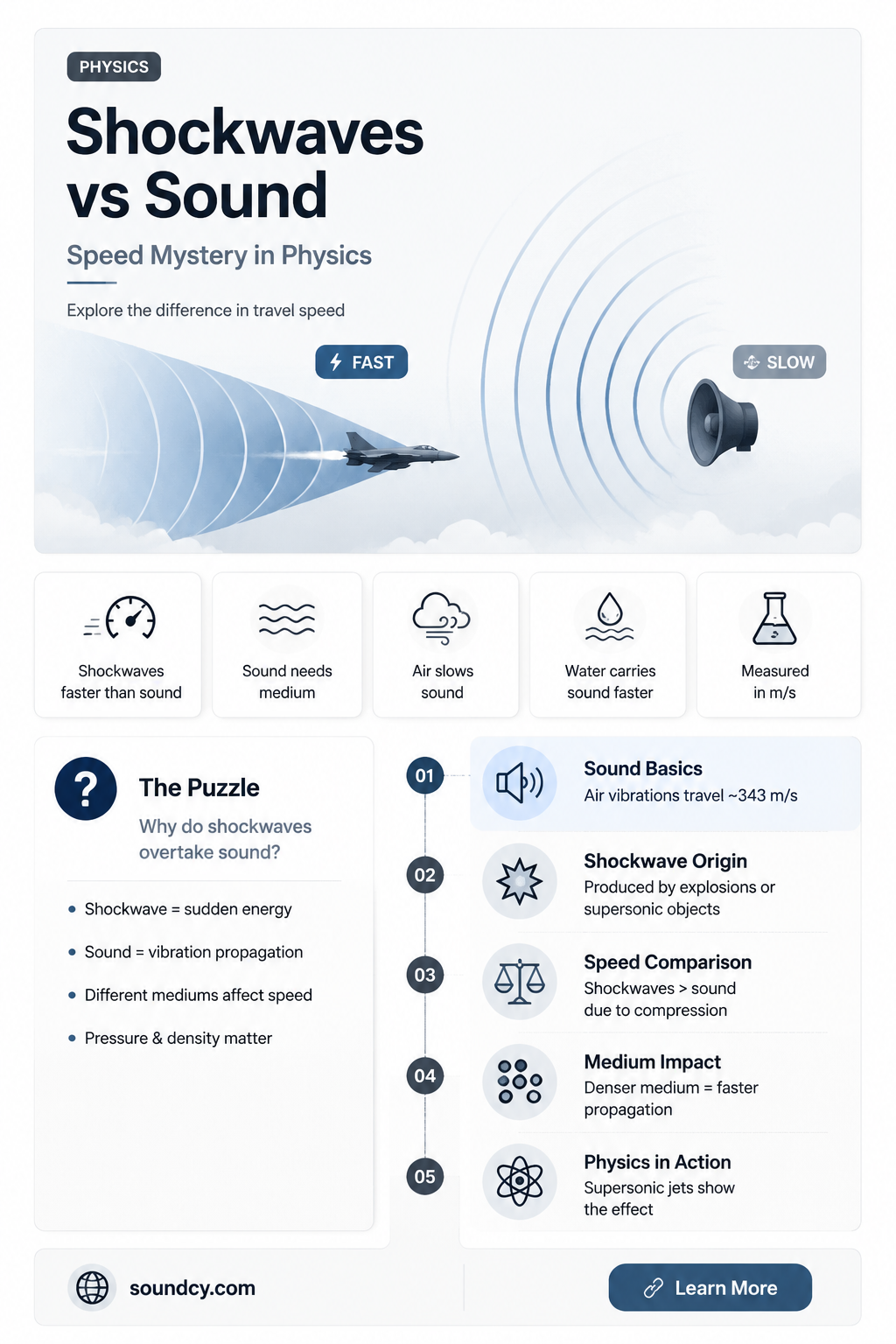 are shockwaves faster than sound