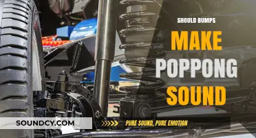 Do Bumps Need to Pop? Unraveling the Sound Mystery