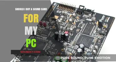 Elevate Your PC Audio: Is a Sound Card Worth It?