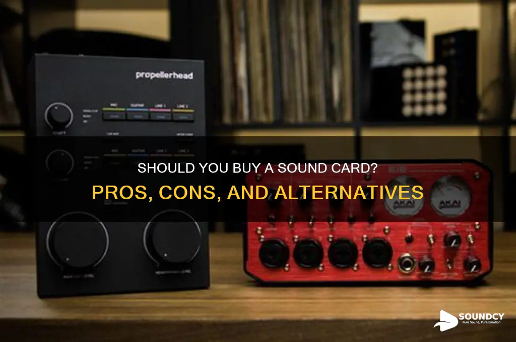 should i buy sound card