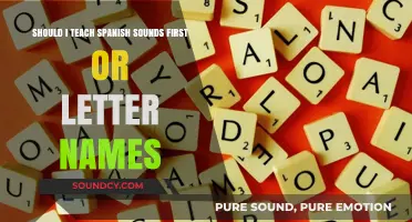 Unlocking Spanish Fluency: Sounds vs. Letters - Which Comes First?