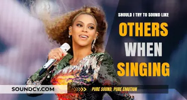 Finding Your Unique Voice: To Sound Like Others or Not When Singing