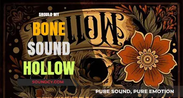 Should My Bones Sound Hollow? Understanding Normal vs. Concerning Sounds