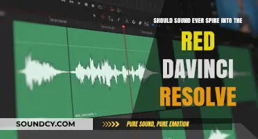 Decoding Audio Levels: When Should Sound Spike into the Red in DaVinci Resolve?