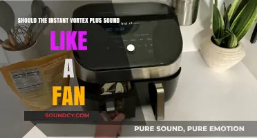 Debunking Myths: Does the Instant Vortex Plus Really Sound Like a Fan?