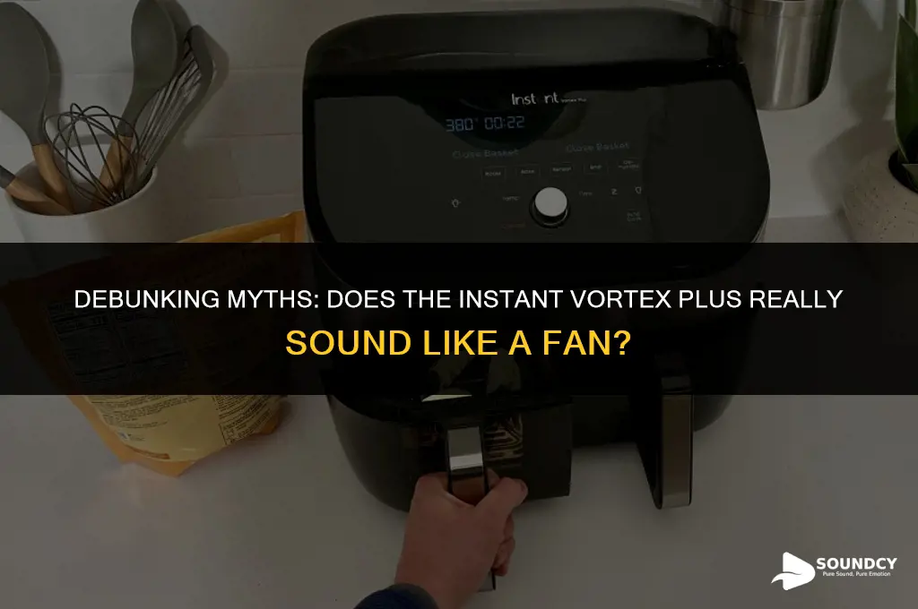 should the instant vortex plus sound like a fan