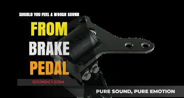 Understanding Brake Pedal Noises: Is a Woosh Sound Normal?