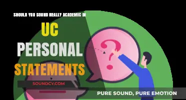 Striking the Right Tone: Academic vs. Personal in UC Statements