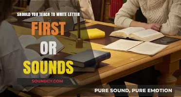 Decoding Literacy: Letters vs. Sounds - Which Comes First?