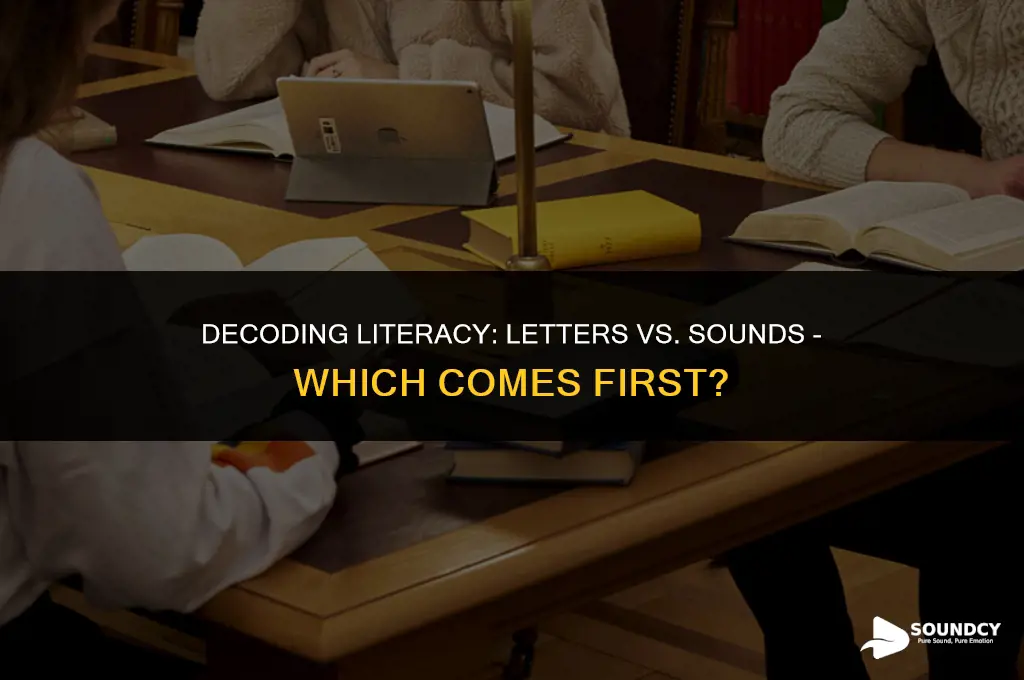 should you teach to write letter first or sounds