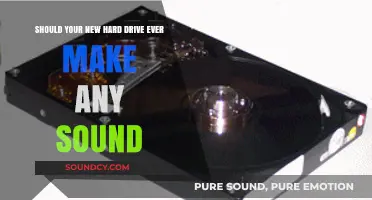 Should Your New Hard Drive Ever Make Any Sound?