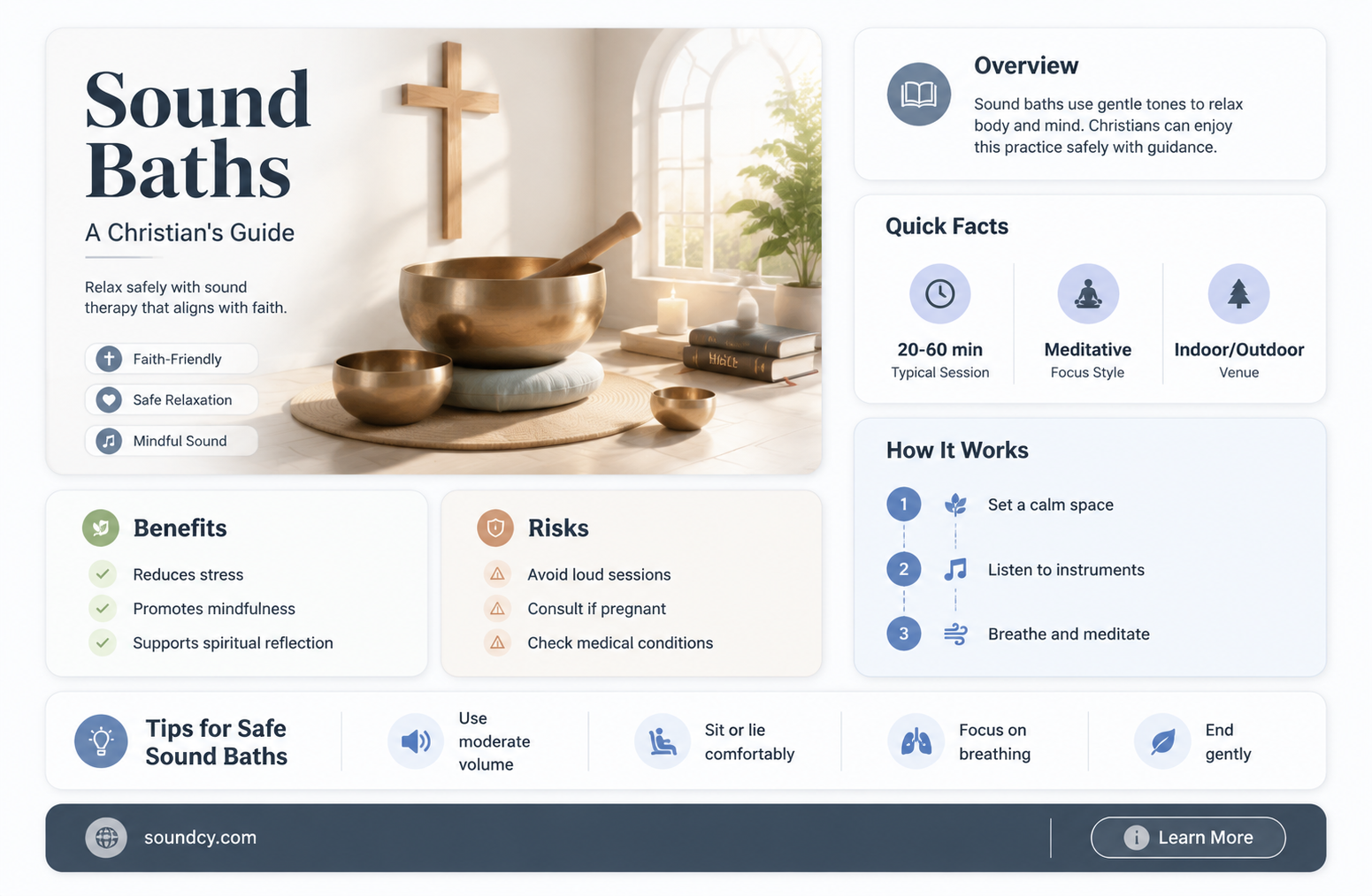 are sound baths ok for christians