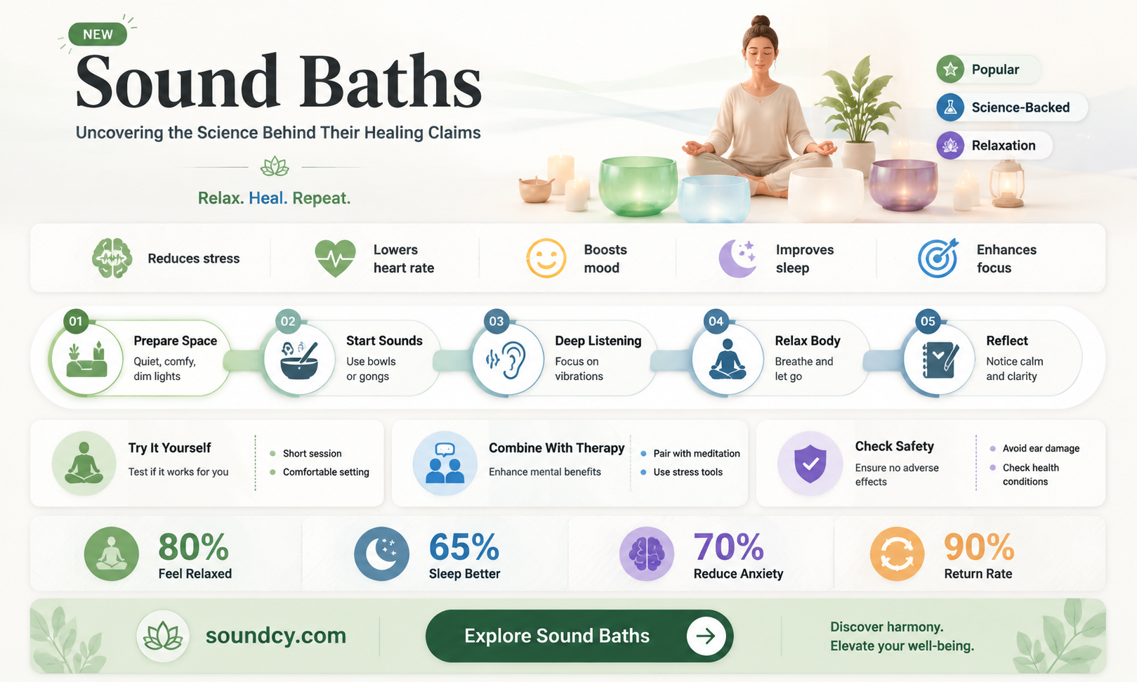are sound baths scientifically proven