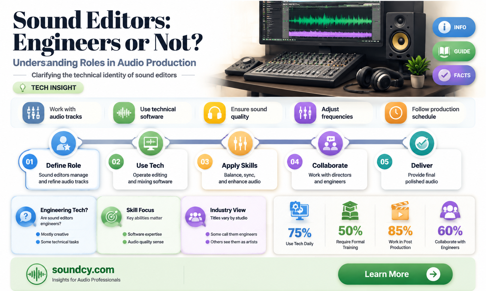 are sound editors sound engineering technicians