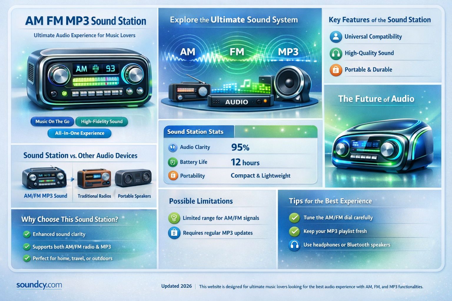 am fm mp3 sound station