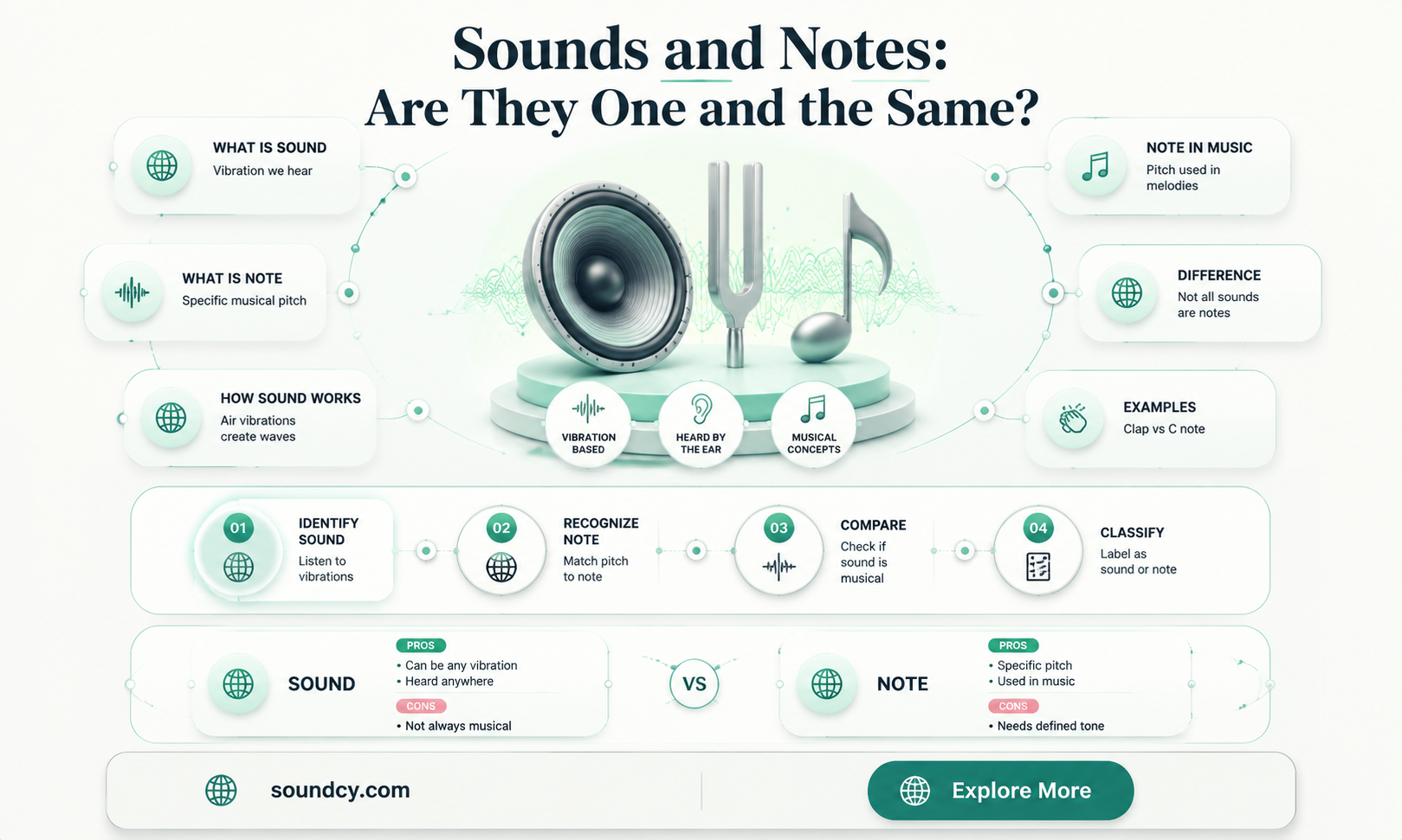do all sounds have a note