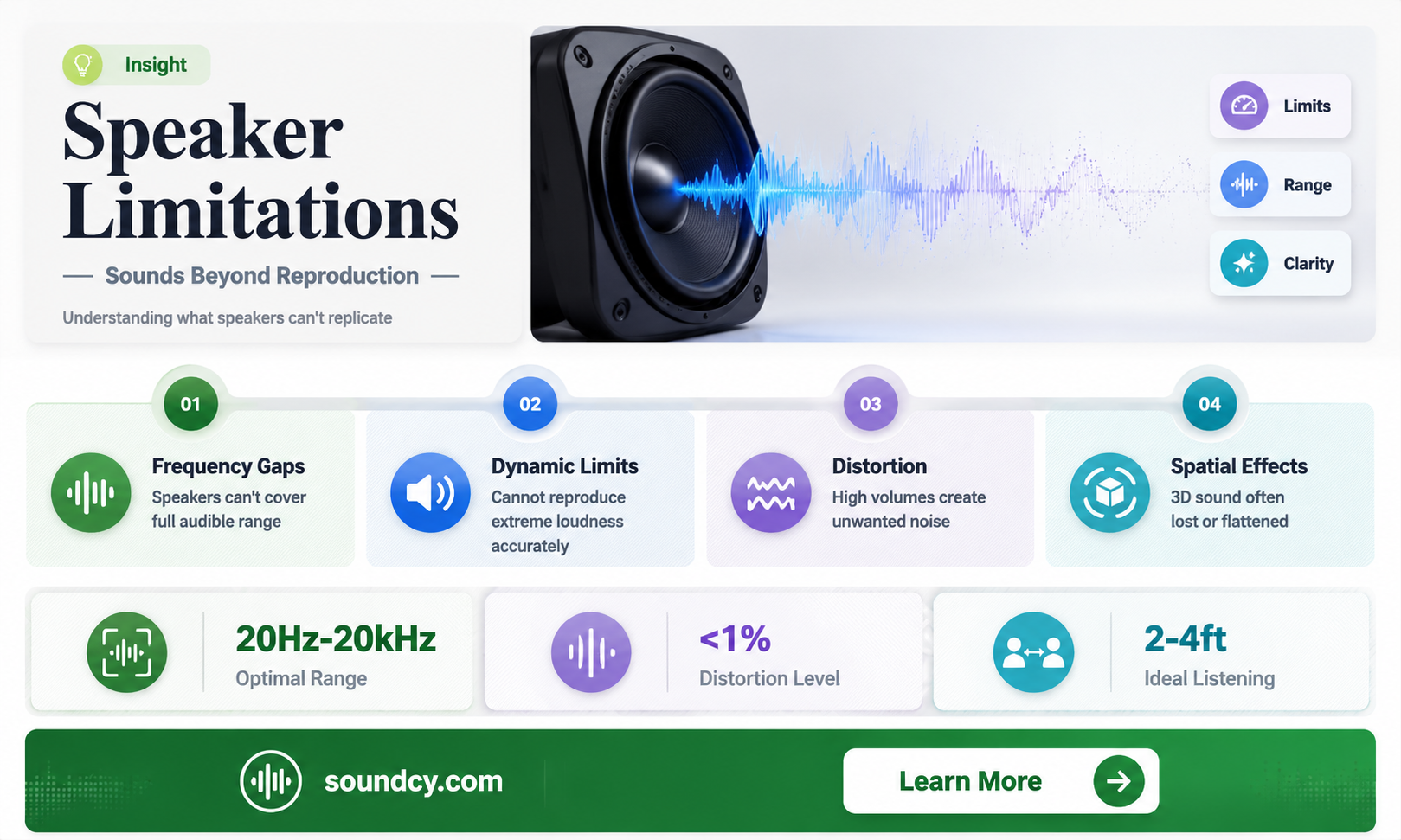 are there sounds speakers cant reproduce