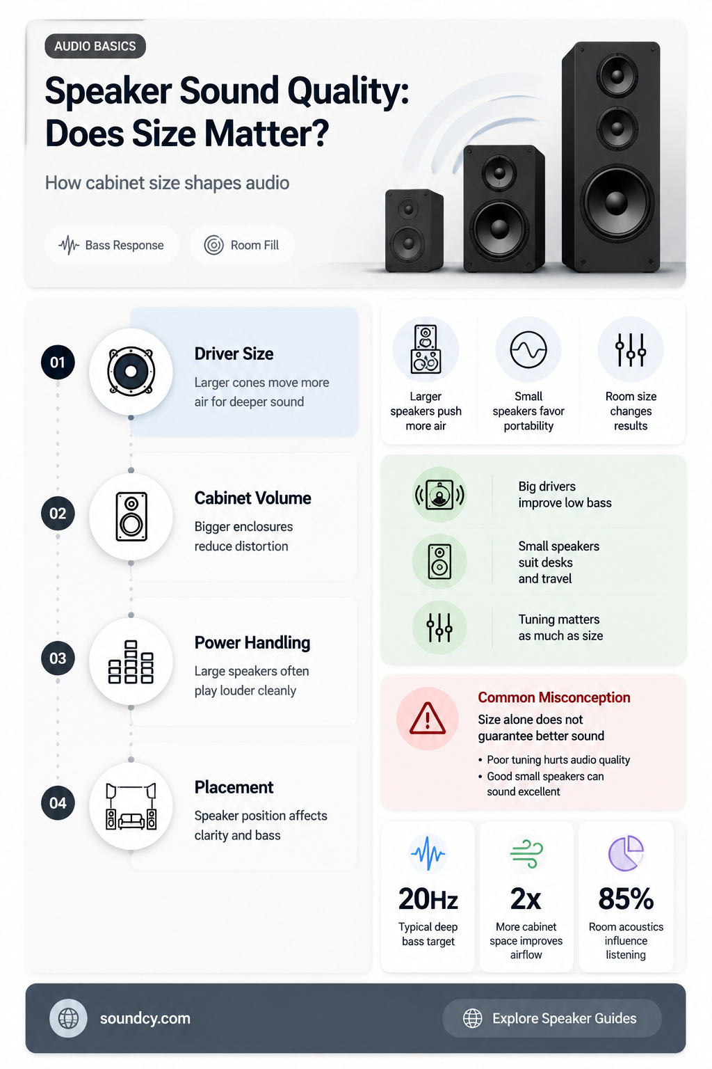 do all speakers sound the same