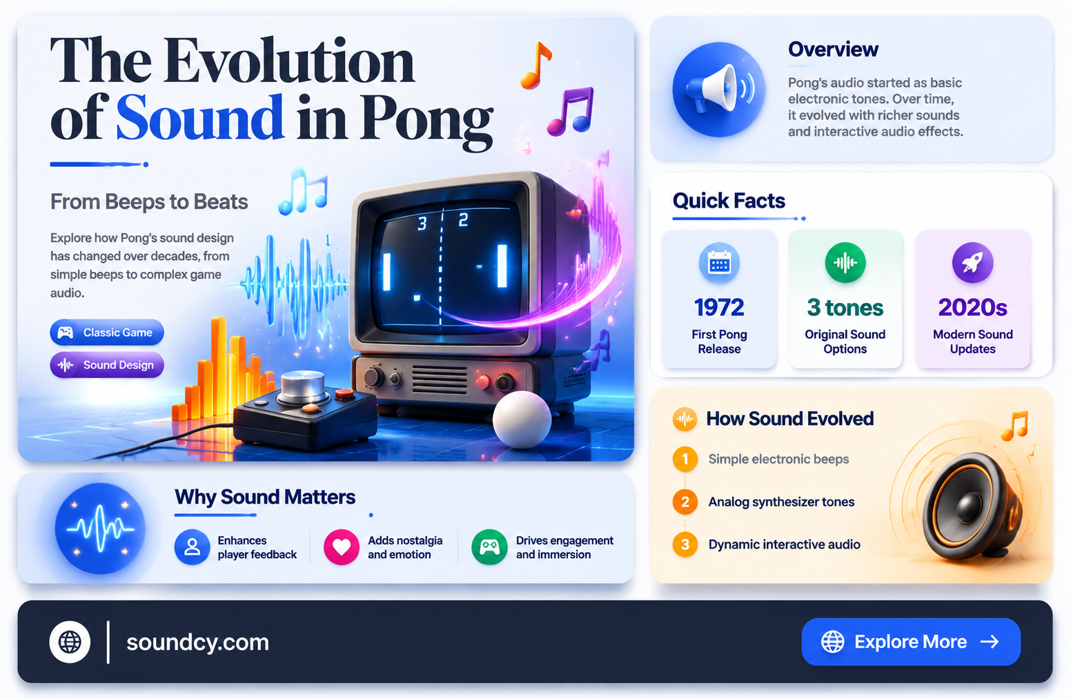 did the original pong have sound
