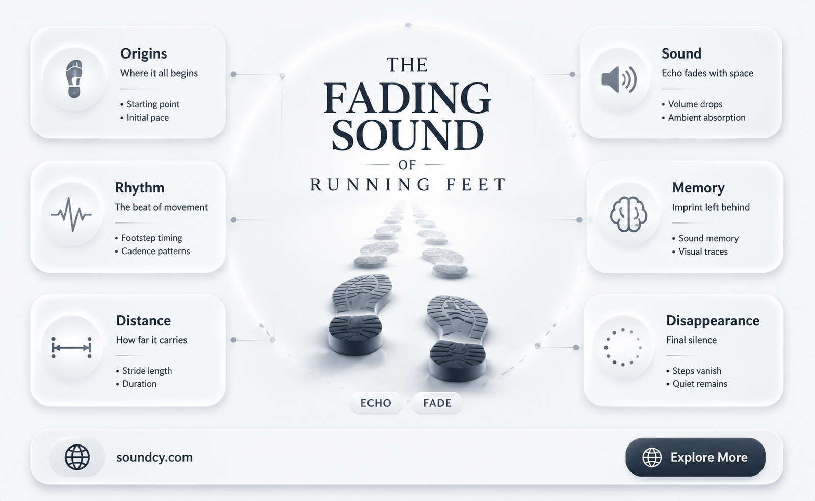 did sound of running feet die