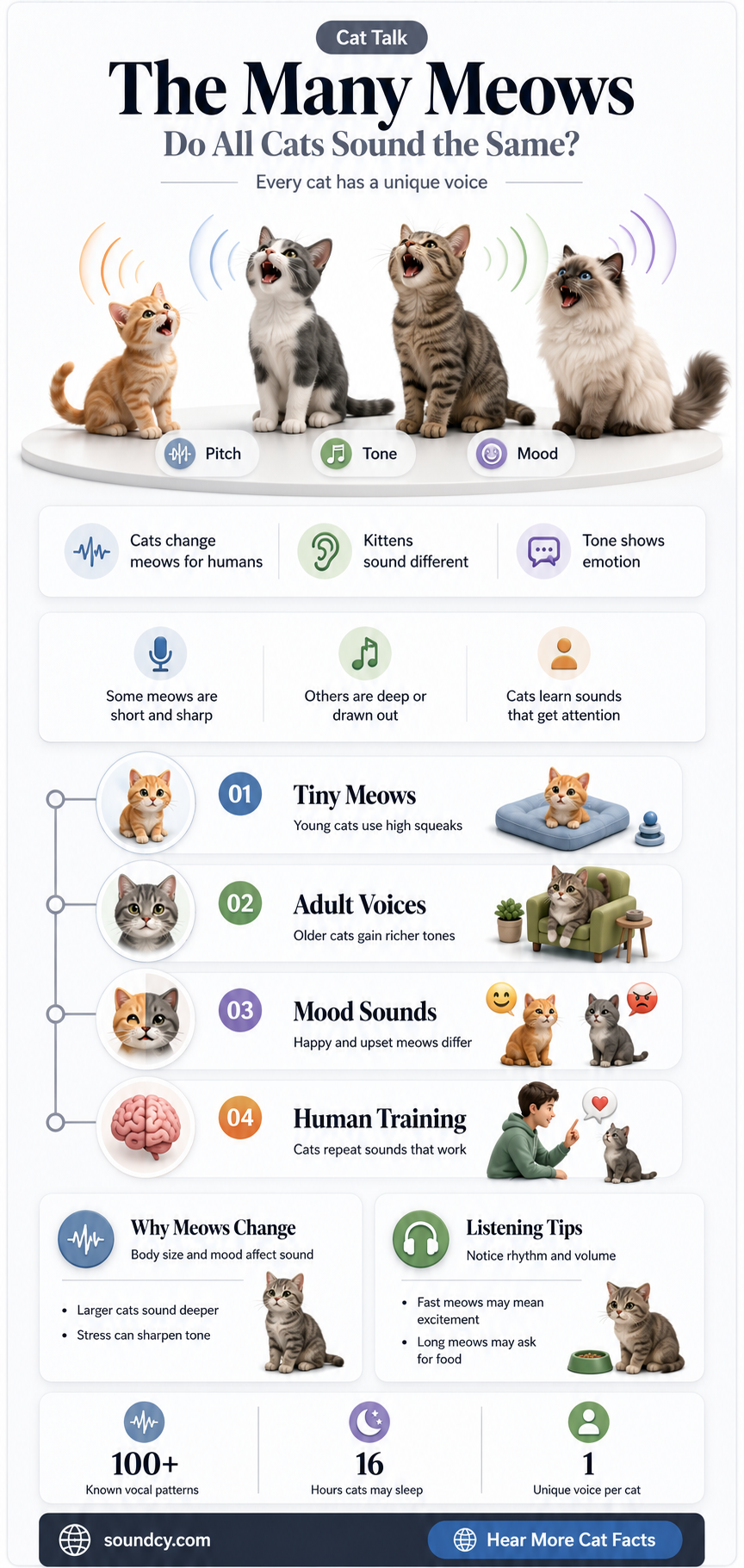 do all cats sound the same